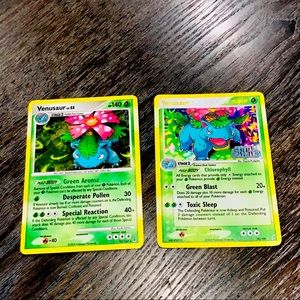 vintage Venusaur holo rare card lot